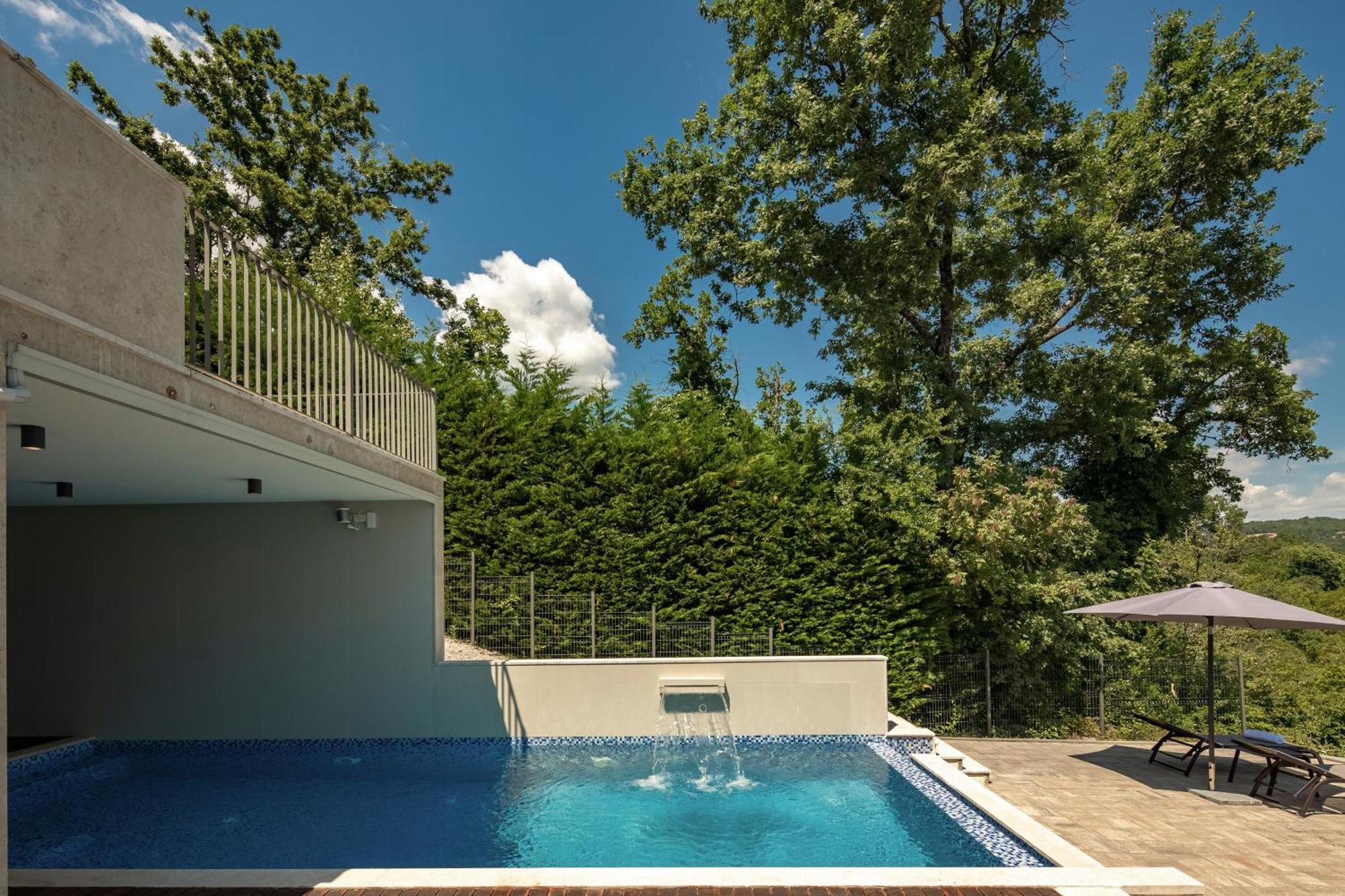 Villa Altavista - Seaview & Relax With Heated Pool & Minigolf Opatija Dış mekan fotoğraf